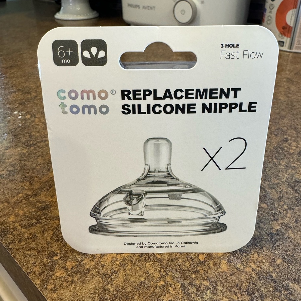 Nwt como tomo fast flow replacement nipple